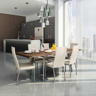 Table Nexus , 4 Chaises Curve